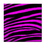 Pink Zebra Tile Coaster