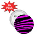 Pink Zebra 1.75  Button (10 pack) 