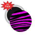 Pink Zebra 2.25  Magnet (10 pack)