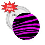 Pink Zebra 2.25  Button (100 pack)