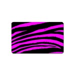 Pink Zebra Magnet (Name Card)