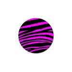 Pink Zebra Golf Ball Marker