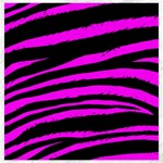 Pink Zebra Canvas 20  x 20 