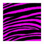 Pink Zebra Glasses Cloth (Medium, Two Sides)