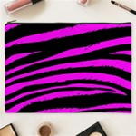 Pink Zebra Cosmetic Bag (XXXL)
