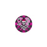 Princess Skull Heart 1  Mini Magnet