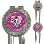 Princess Skull Heart 3-in-1 Golf Divot