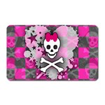 Princess Skull Heart Magnet (Rectangular)