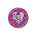 Princess Skull Heart Hat Clip Ball Marker (10 pack)