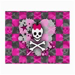 Princess Skull Heart Glasses Cloth (Small)