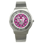 Princess Skull Heart Stainless Steel Watch