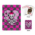 Princess Skull Heart Playing Cards Single Design