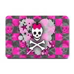 Princess Skull Heart Small Doormat