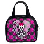 Princess Skull Heart Classic Handbag (Two Sides)