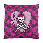 Princess Skull Heart Cushion Case (One Side)