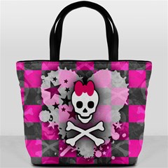 Princess Skull Heart Bucket Bag from ArtsNow.com Front