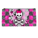 Princess Skull Heart Pencil Case