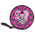 Princess Skull Heart Classic 20-CD Wallet