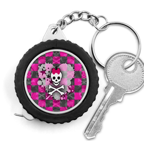 Princess Skull Heart Measuring Tape from ArtsNow.com Front