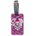 Princess Skull Heart Luggage Tag (one side)