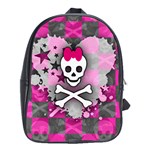 Princess Skull Heart School Bag (XL)