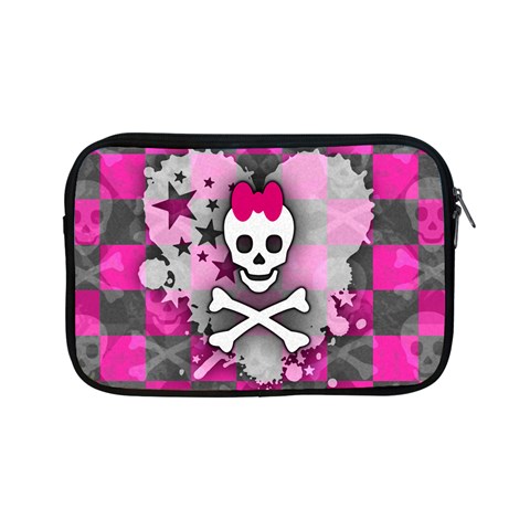 Princess Skull Heart Apple iPad Mini Zipper Case from ArtsNow.com Front