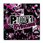 Punk Princess Tile Coaster