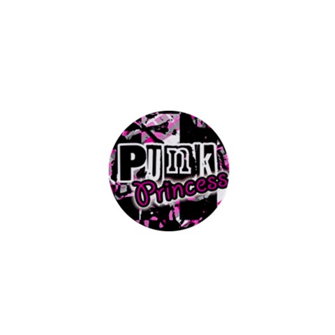 Punk Princess 1  Mini Button from ArtsNow.com Front
