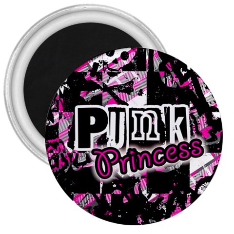 Punk Princess 3  Magnet from ArtsNow.com Front