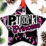 Punk Princess Ornament (Star)