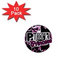 Punk Princess 1  Mini Magnet (10 pack) 