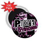 Punk Princess 2.25  Magnet (100 pack) 