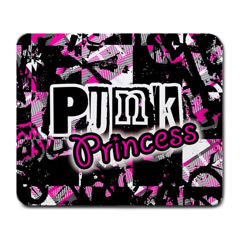 Punk Princess Large Mousepad from ArtsNow.com Front