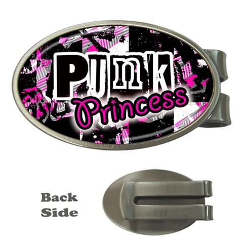 Punk Princess Money Clip (Oval) from ArtsNow.com Front