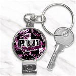 Punk Princess Nail Clippers Key Chain