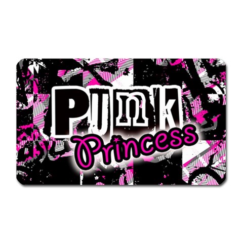 Punk Princess Magnet (Rectangular) from ArtsNow.com Front