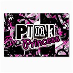 Punk Princess Postcard 4 x 6  (Pkg of 10)