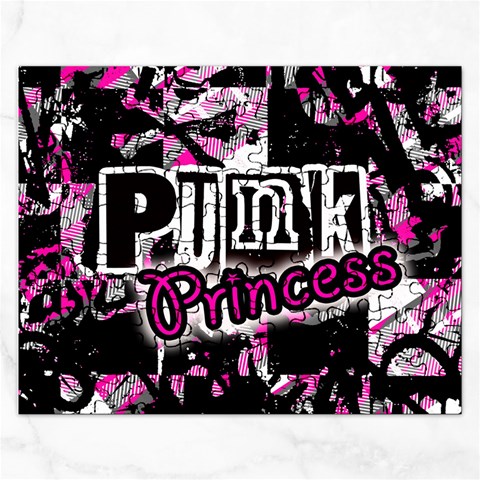 Punk Princess Jigsaw Puzzle (Rectangular) from ArtsNow.com Front