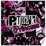 Punk Princess Canvas 12  x 12 