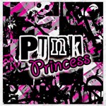 Punk Princess Canvas 16  x 16 