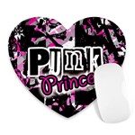 Punk Princess Mousepad (Heart)