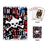 Punk Skull Playing Cards Single Design