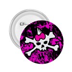 Punk Skull Princess 2.25  Button