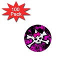 Punk Skull Princess 1  Mini Button (100 pack) 