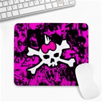 Punk Skull Princess Large Mousepad