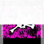 Punk Skull Princess Jigsaw Puzzle (Rectangular)