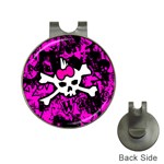 Punk Skull Princess Golf Ball Marker Hat Clip