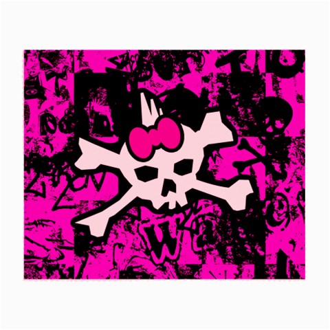 Punk Skull Princess Glasses Cloth (Small) from ArtsNow.com Front