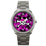 Punk Skull Princess Sport Metal Watch