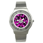 Punk Skull Princess Stainless Steel Watch